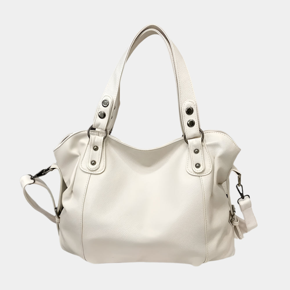 Gwen - Sac polyvalent et élégant pour femmes Blanc 35cm x 27cm