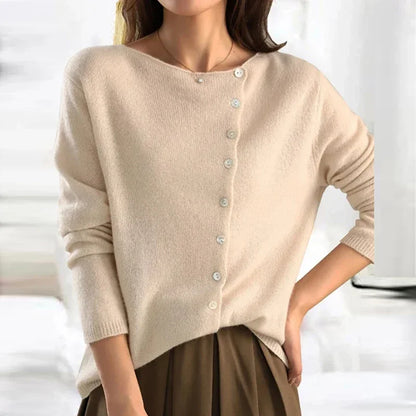 Siena - Pull Élégant en Maille Douce pour Femme Beige