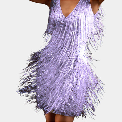 Isabella - Robe élégante et confortable pour femme Pourpre