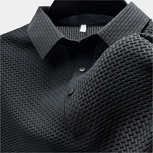 Jericho - Polo confortable et élégant pour hommes Gris