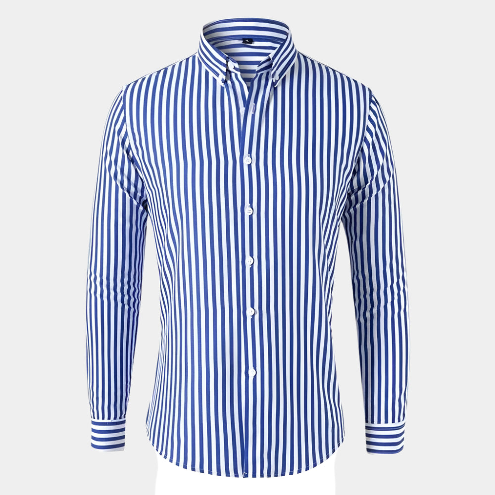 Niko - Chemise confortable et élégante pour homme Bleu