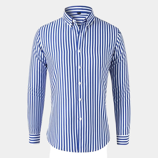 Niko - Chemise confortable et élégante pour homme Bleu