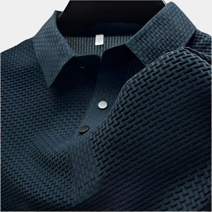 Jericho - Polo confortable et élégant pour hommes Marine Bleu