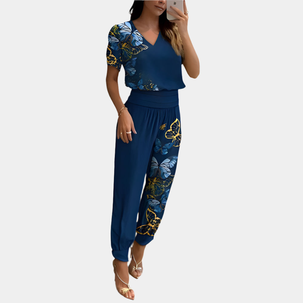 Viola - Ensemble élégant pour femme Bleu