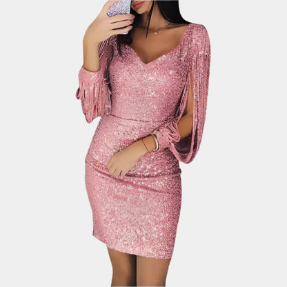 Avery - Robe de soirée élégante pour femmes Rose