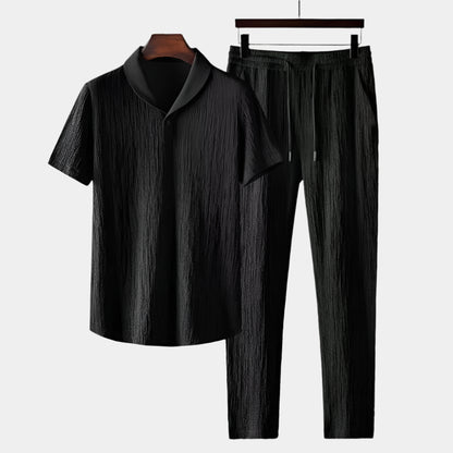 Jordan - Ensemble confortable et élégant pour hommes Noir