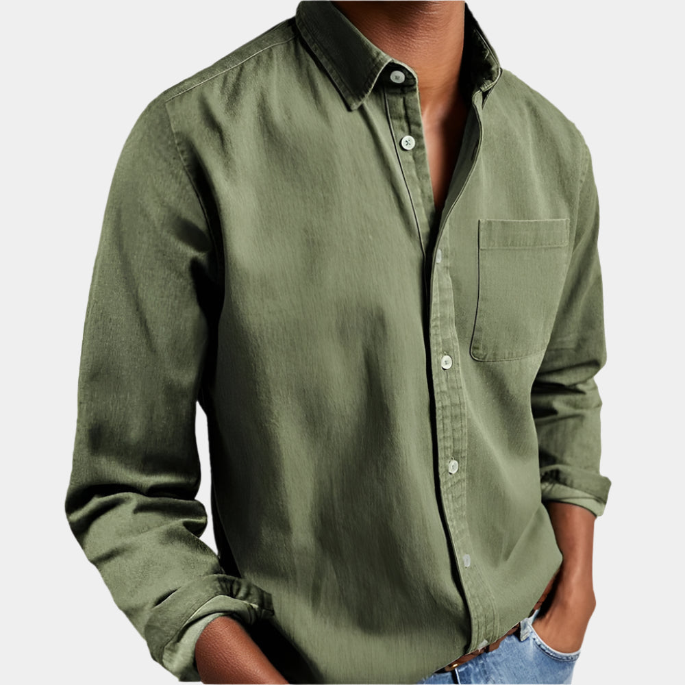 Calix - Polo élégant et confortable pour hommes Vert