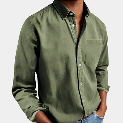 Calix - Polo élégant et confortable pour hommes Vert