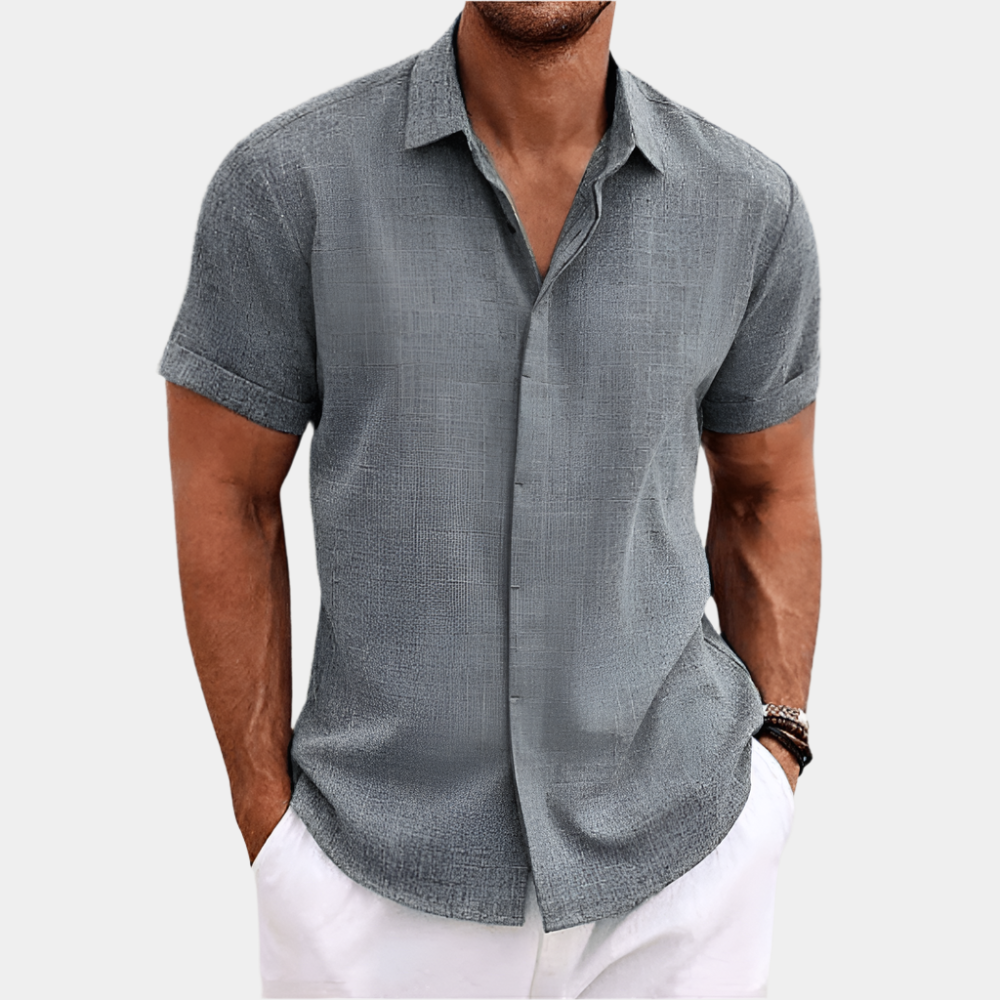 Ivan - Polo élégant et confortable pour homme Gris