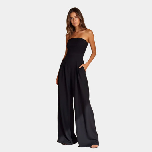Delilah - Combinaison élégante et confortable pour femmes Noir