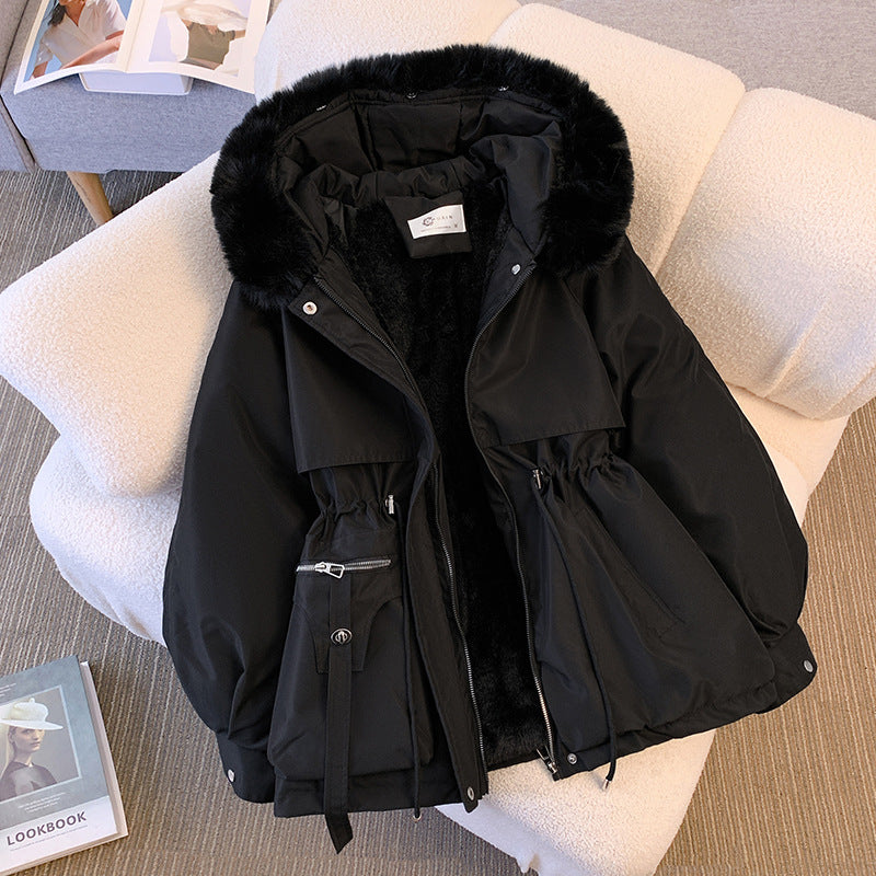 Clara – Manteau d'hiver en cachemire ultra-chic et confortable Noir