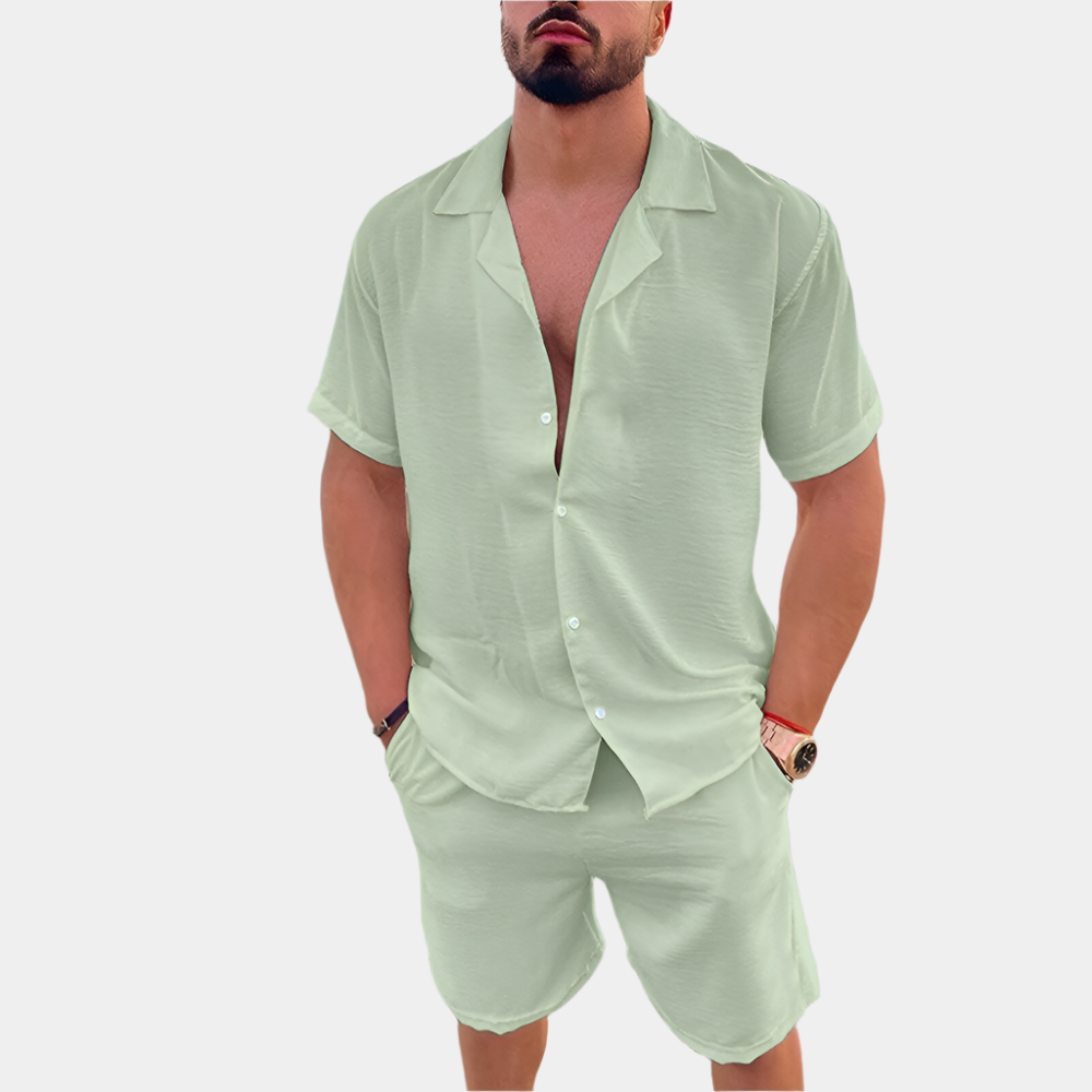 Xavier - Ensemble Oufit confortable et élégant pour hommes Vert