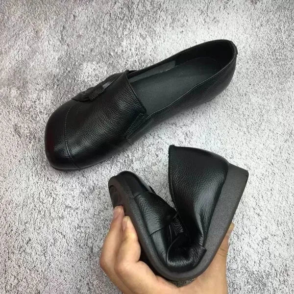 Aurora - Chaussures en cuir ultra-confortables pour femmes avec semelle antidérapante