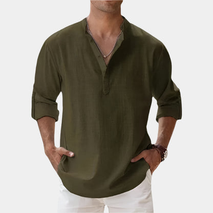 Mateo - Chemise élégante et confortable pour hommes Vert