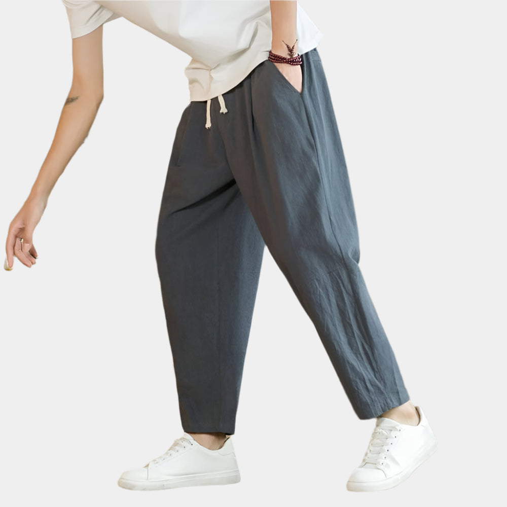 Cristopher - Pantalons confortables et élégants pour hommes Gris