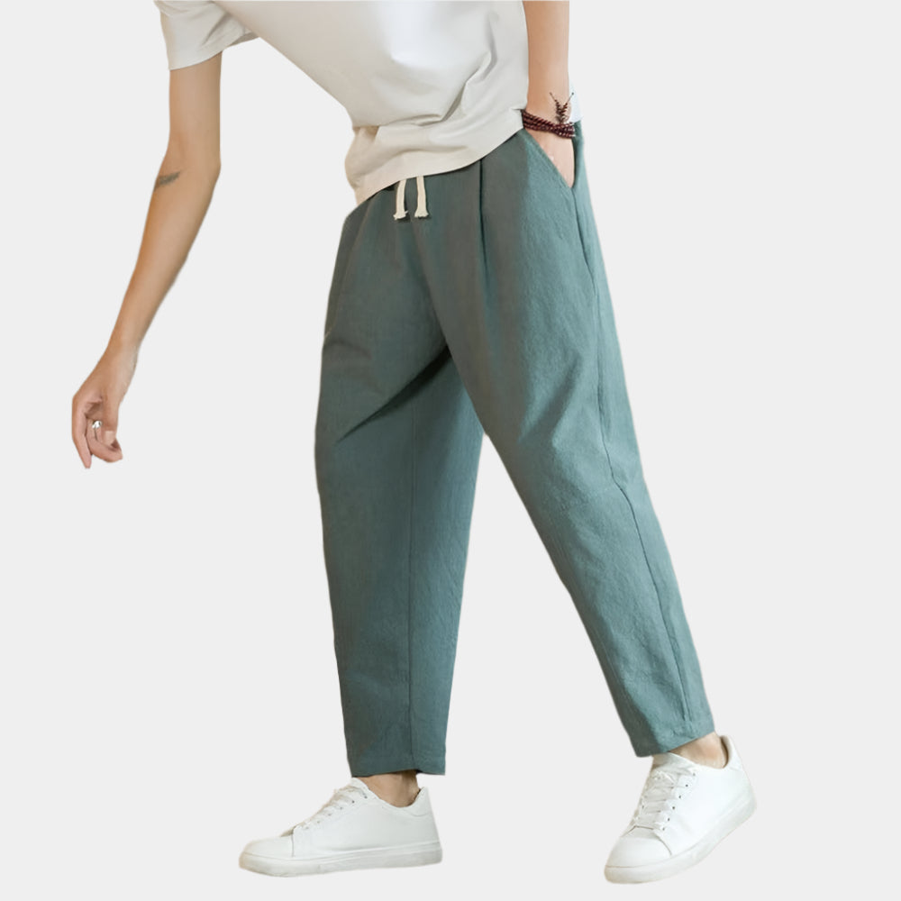 Cristopher - Pantalons confortables et élégants pour hommes Vert