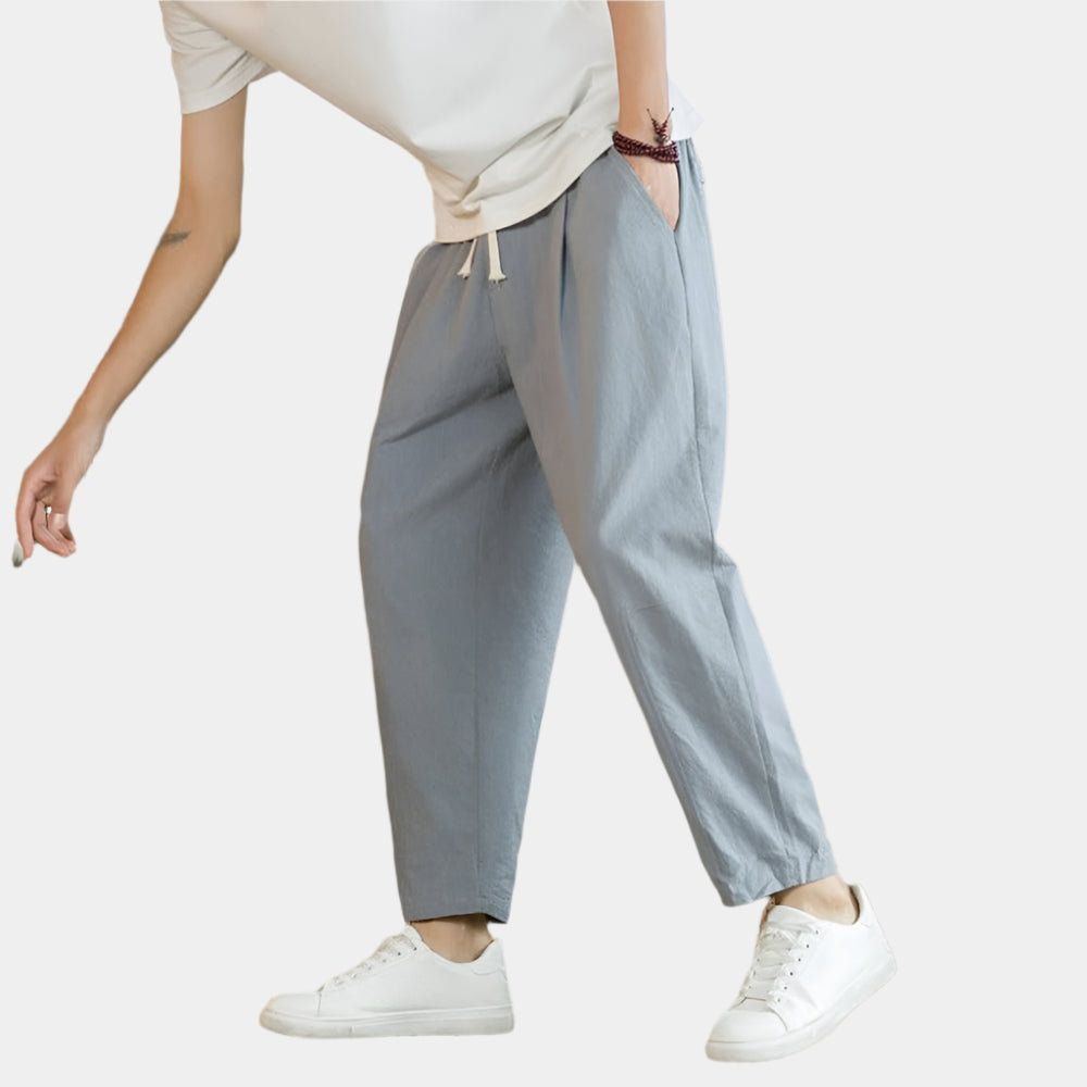 Cristopher - Pantalons confortables et élégants pour hommes Gris Clair
